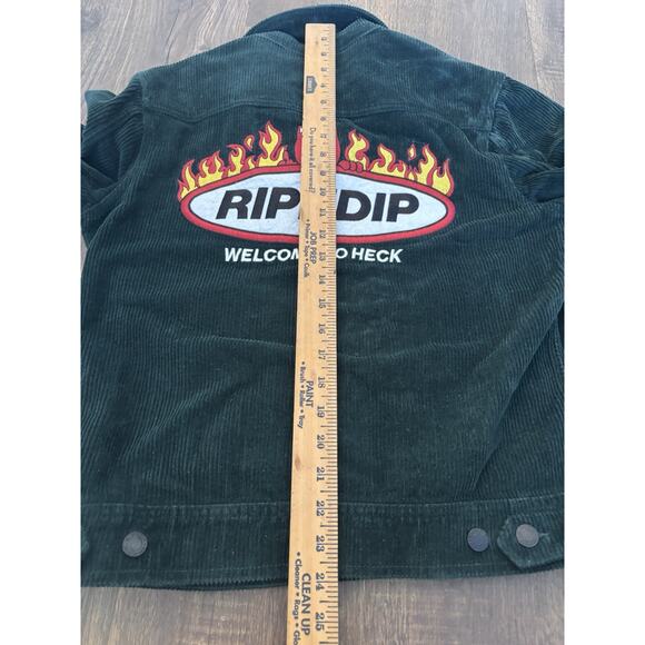 RIPNDIP Corduroy Jacket Green - Picture 4 of 5